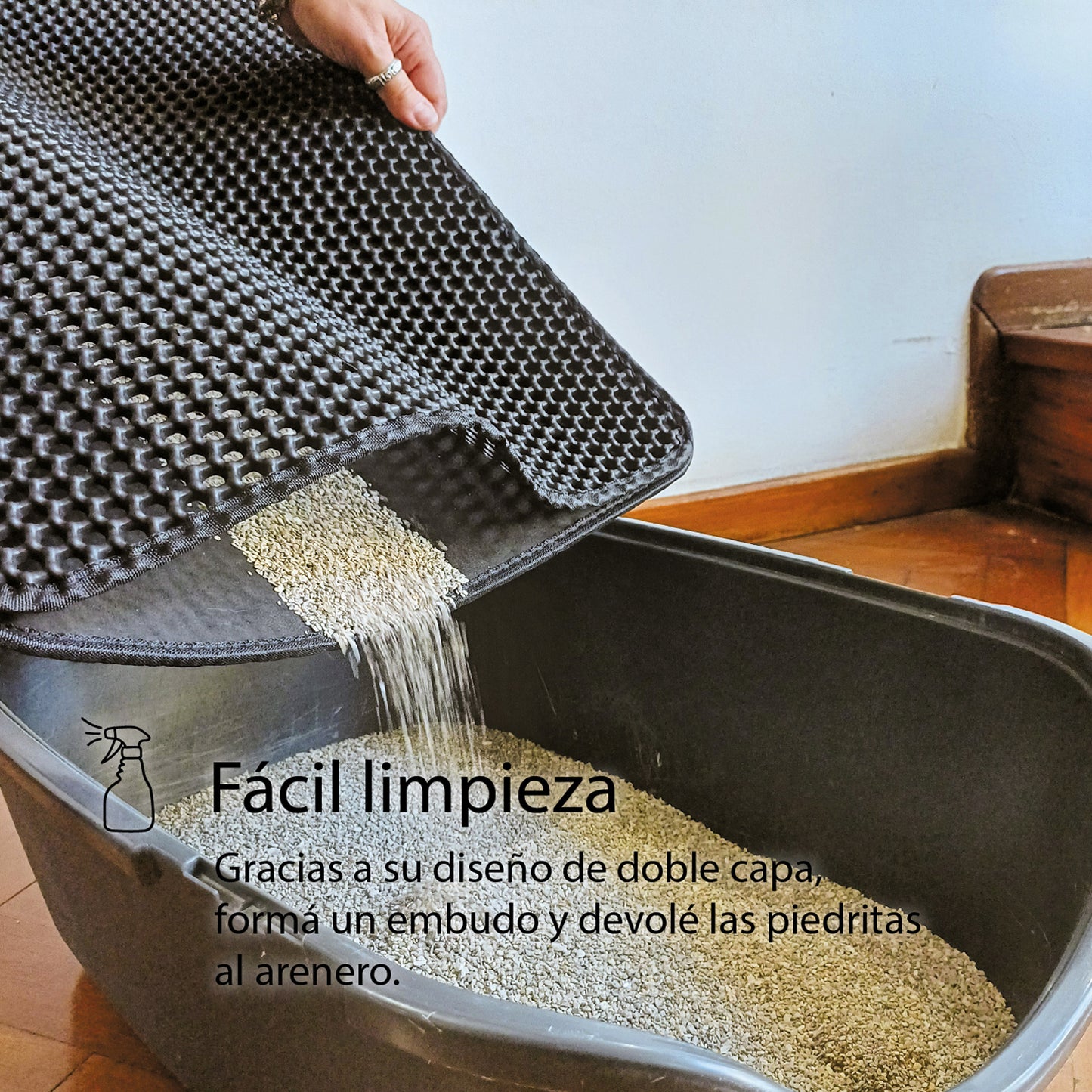 Alfombra Atrapa Piedritas